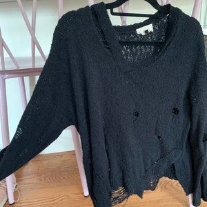 Distressed Sweater